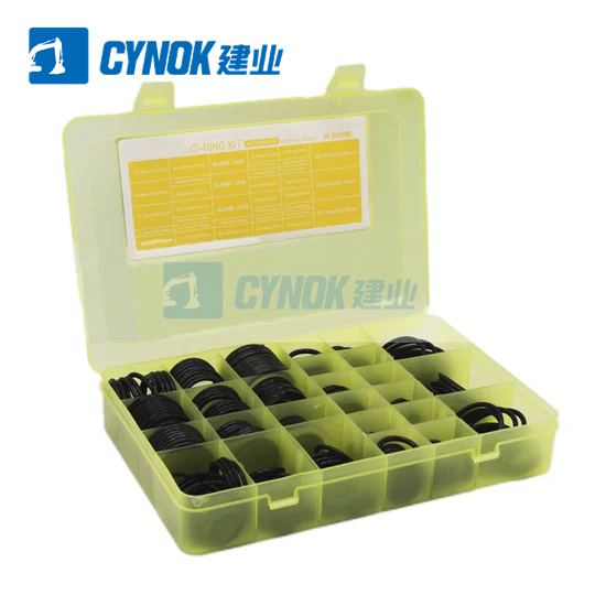 CYNOK 396PCS O-Ring Box O-Ring Kit for Caterpillar Excavator E200 E312 (8)