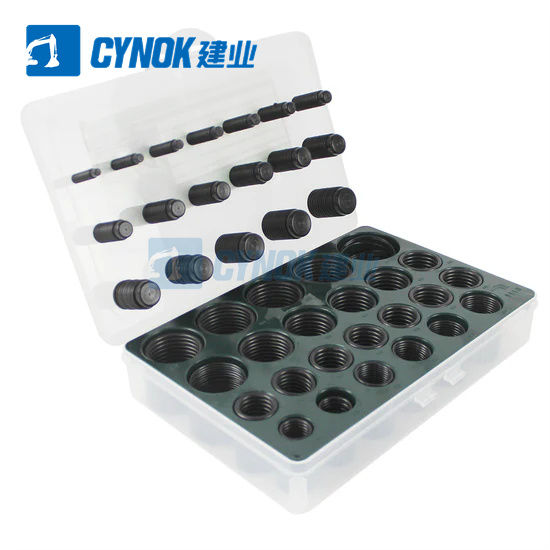 CYNOK 666PCS O-Ring Box O-Ring Kit for Volvo EC50 EC240 EC290 EC240 (21) oring-box excavator replacement for Volvo EC50 EC240 EC290 EC240