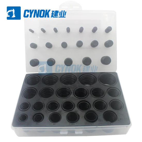 CYNOK 666PCS O-Ring Box O-Ring Kit for Volvo EC50 EC240 EC290 EC240 (27)